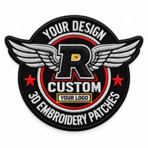 3D Embroidery Patch