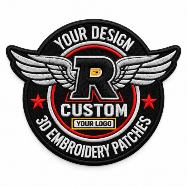 3D Embroidery Patch