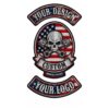 Custom Motorcycle Club Embroidered Patches