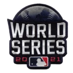 2021 MLB World Series Logo Embroidered Jersey Patch Houston Astros Atlanta Braves