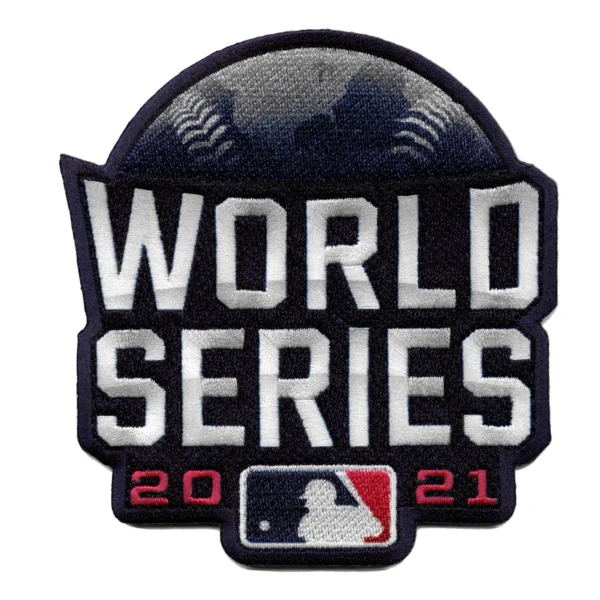 2021 MLB World Series Logo Embroidered Jersey Patch Houston Astros Atlanta Braves