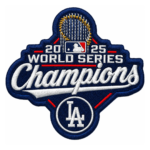 2025 Los Angeles Dodgers World Series Champions Embroidered Patch