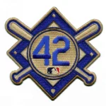Jackie Robinson Day 42 MLB Jersey Sleeve Embroidered Patch