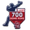 Albert Pujols 700 Home Runs Patch - St Louis Cardinals
