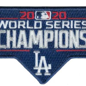 2020 MLB World Series Champions Jersey Patch Los Angeles Dodgers