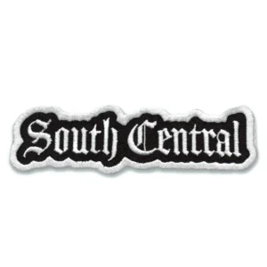 South Central Old English Patch Los Angeles California Embroidered Iron On