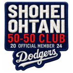 Shohei Ohtani 50/50 Club Dodgers Patch