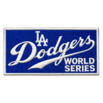 Los Angeles Dodgers World Series Embroidered Patch