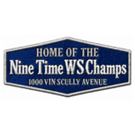 Nine Time World Series Champions Embroidered Patch