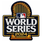 MLB World Series 2024 Championship Embroidered Patch