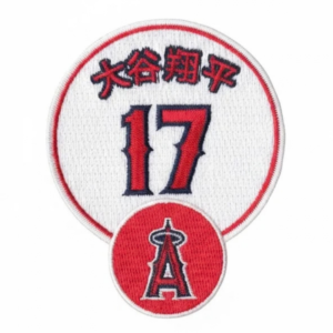 Shohei Ohtani Angels 17 Embroidered Patch