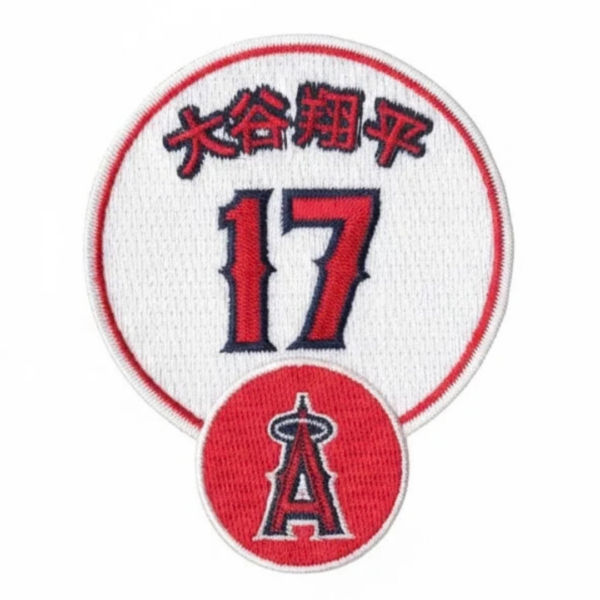 Shohei Ohtani Angels 17 Embroidered Patch