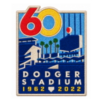 Dodger Stadium 60 Anniversary Patch