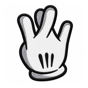 Westside Hand Sign Embroidered Patch
