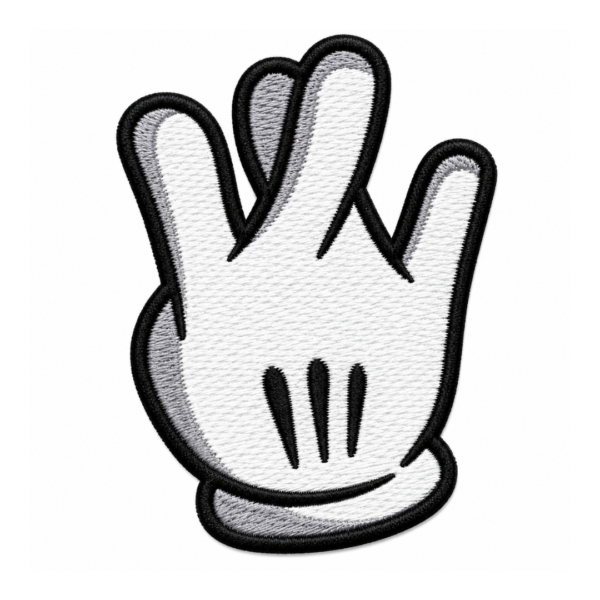 Westside Hand Sign Embroidered Patch