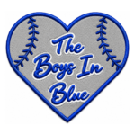 The Boys In Blue Embroidered Patch