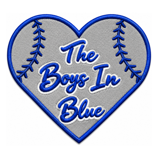 The Boys In Blue Embroidered Patch