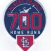 Albert Pujols 700 Home Runs 2022 Patch - St Louis Cardinals