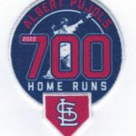 Albert Pujols 700th Home Runs Commemorative Patch St Louis Cardinals (2022)