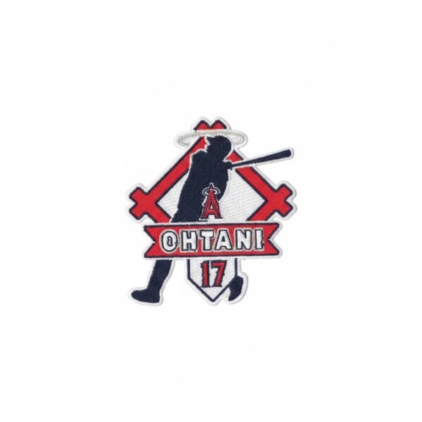 2018 Shohei Ohtani Los Angeles Angels Longball Fan Embroidered Patch Homerun Hitter