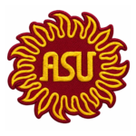 Arizona State University Sunburst Embroidered Patch