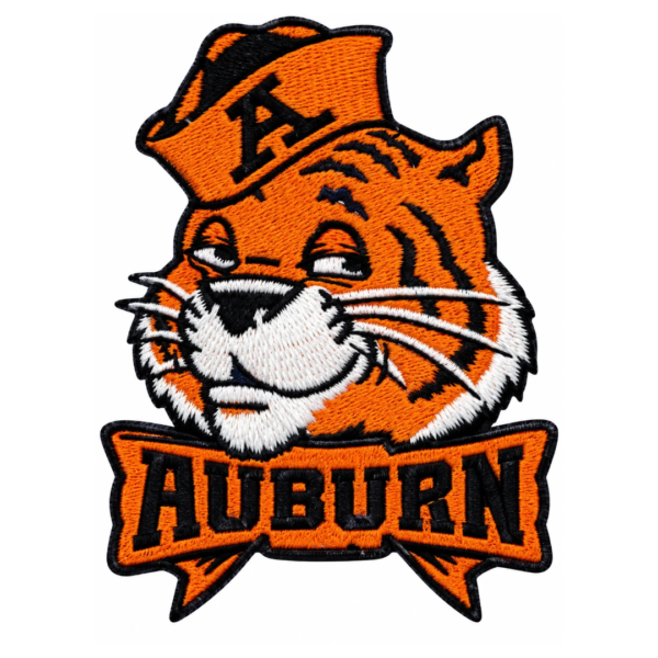 Auburn Tigers Mascot Embroidered Patch