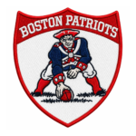 Boston Patriots Vintage Football Embroidered Patch