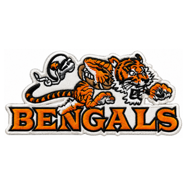 Cincinnati Bengals Tiger Mascot Embroidered Patch