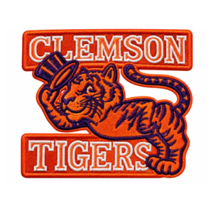 Clemson Tigers Mascot Embroidered Patch