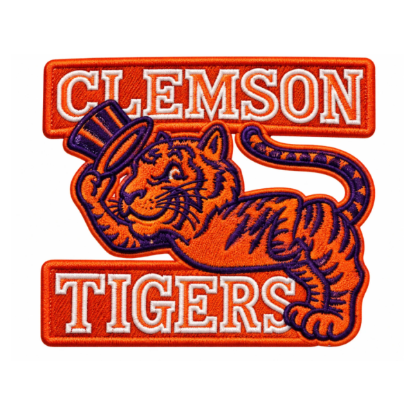 Clemson Tigers Mascot Embroidered Patch
