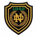 Notre Dame 1842 Embroidered Patch