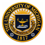 The University of Michigan Seal Embroidered Patch
