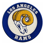 Los Angeles Rams Vintage Logo Embroidered Patch