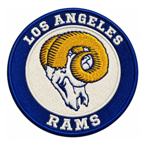 Los Angeles Rams Vintage Logo Embroidered Patch