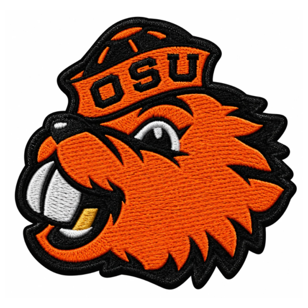 Oklahoma State University Mascot Embroidered Patch