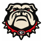 Georgia Bulldogs Mascot Embroidered Patch