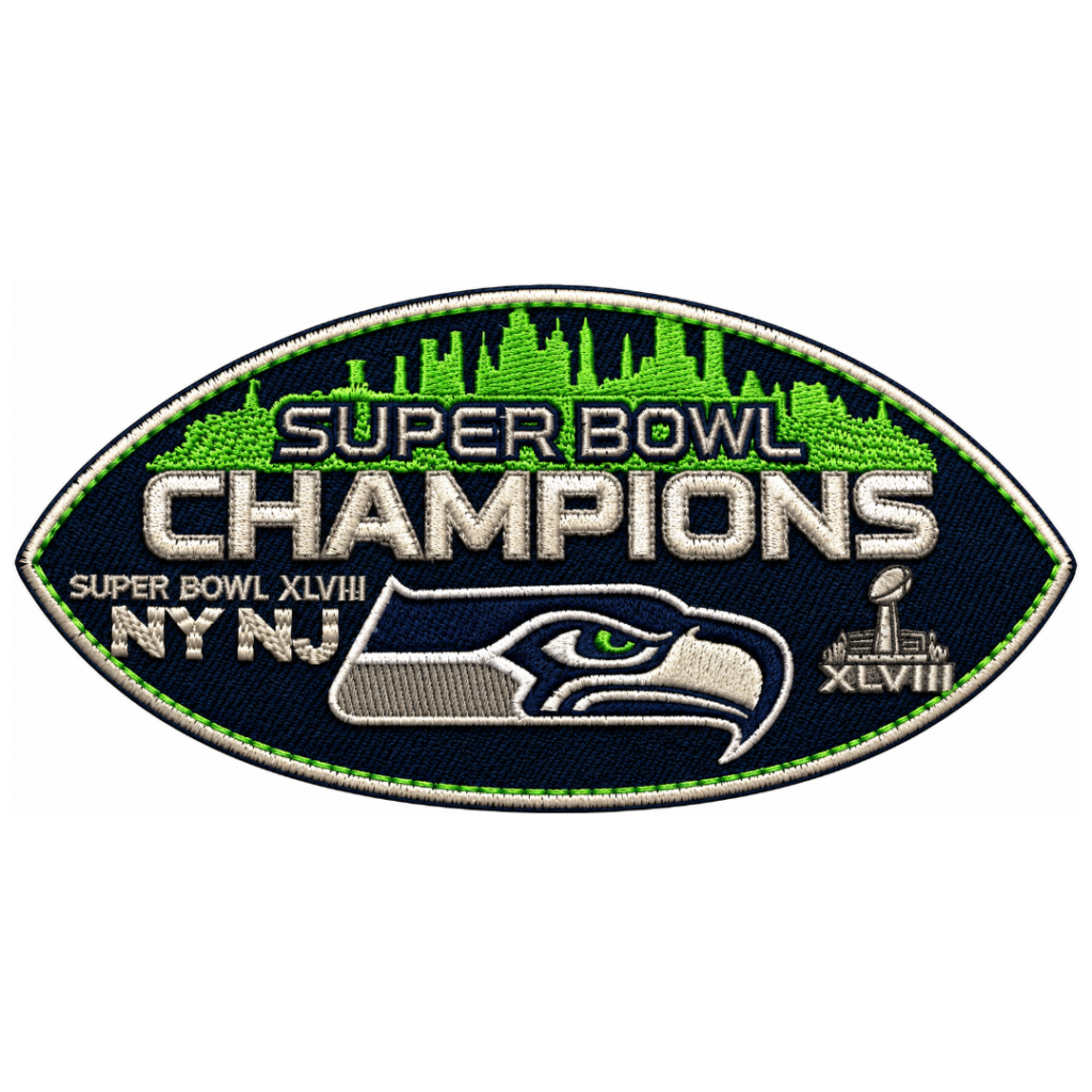 Seattle Seahawks Super Bowl Champions Patch | Collective Patch
