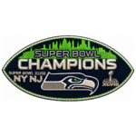 Seattle Seahawks Super Bowl XLVIII Champions Embroidered Patch