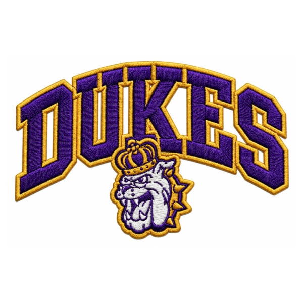 James Madison JMU Dukes Embroidered Patch