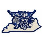 Kentucky Wildcats State Shape Embroidered Patch