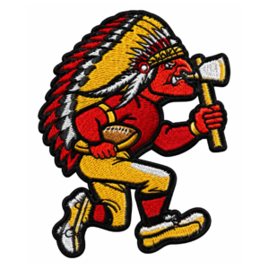 Kansas City Chiefs Vintage Mascot Embroidered Patch