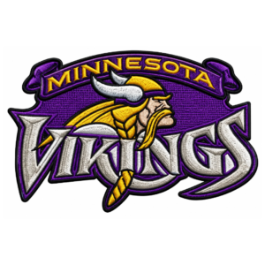 Minnesota Vikings Mascot Embroidered Patch