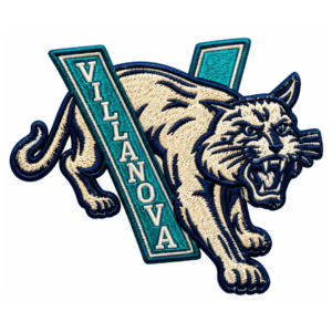 Villanova Wildcats Vintage Mascot Embroidered Patch