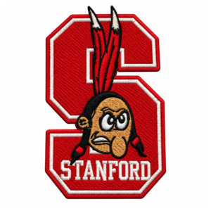 Stanford Cardinal Vintage Mascot Embroidered Patch