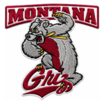 Montana Grizzlies Griz Mascot Embroidered Patch