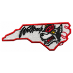 NC State Wolfpack Mascot Embroidered Patch