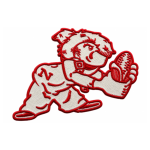 Nebraska Cornhuskers Herbie Baseball Embroidered Patch