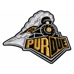 Purdue Boilermakers Train Logo Embroidered Patch