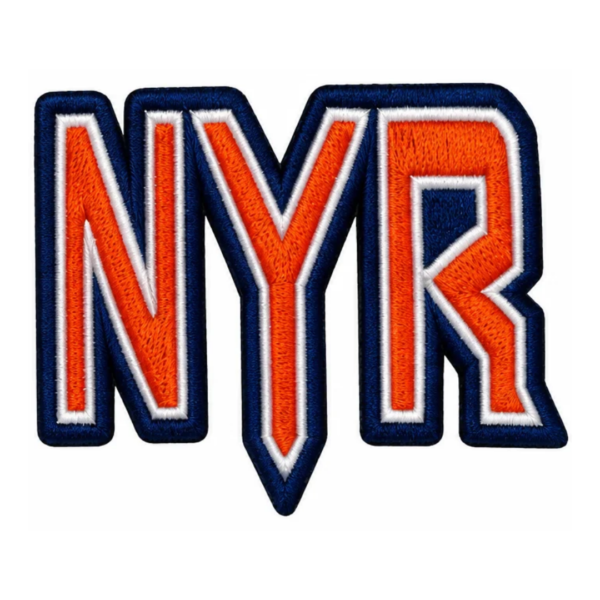New York Rangers NYR Embroidered Patch Set