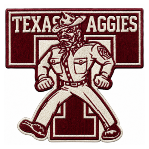 Texas A&M Aggies Vintage Cowboy Embroidered Patch